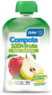 Compota de manzana  lider