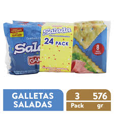 galletas saladas azul